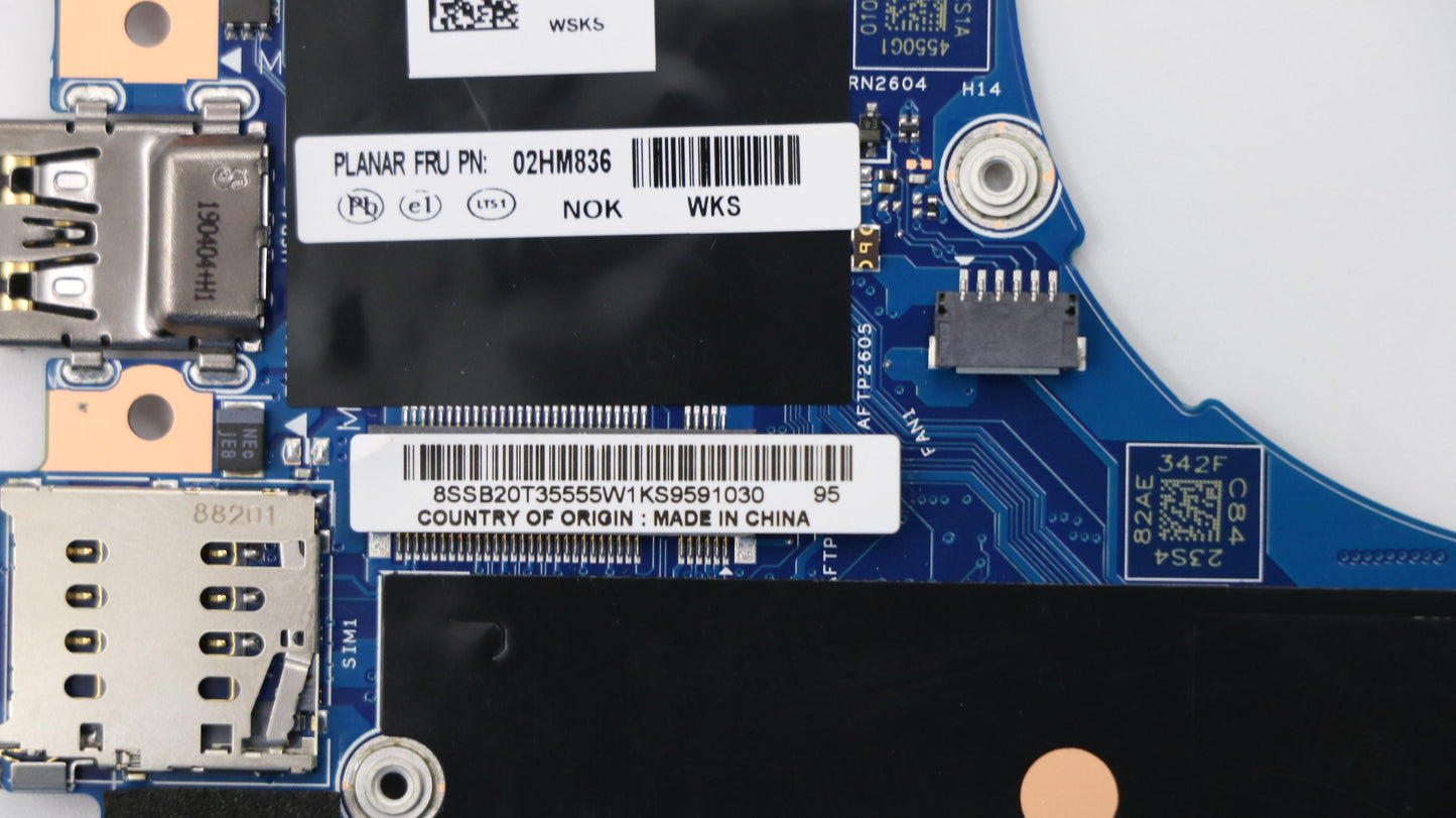 Lenovo Mb Nok I5-8365U Vp 16G Amt Dtp - 02HM836