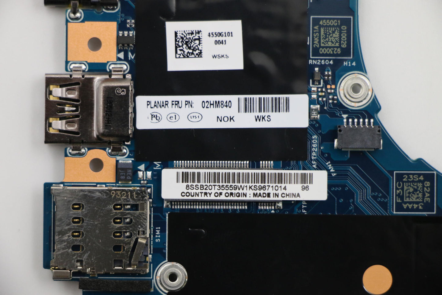 Lenovo Mb Nok I7-8665U Vp 8G Amt Ftpm - 02HM840