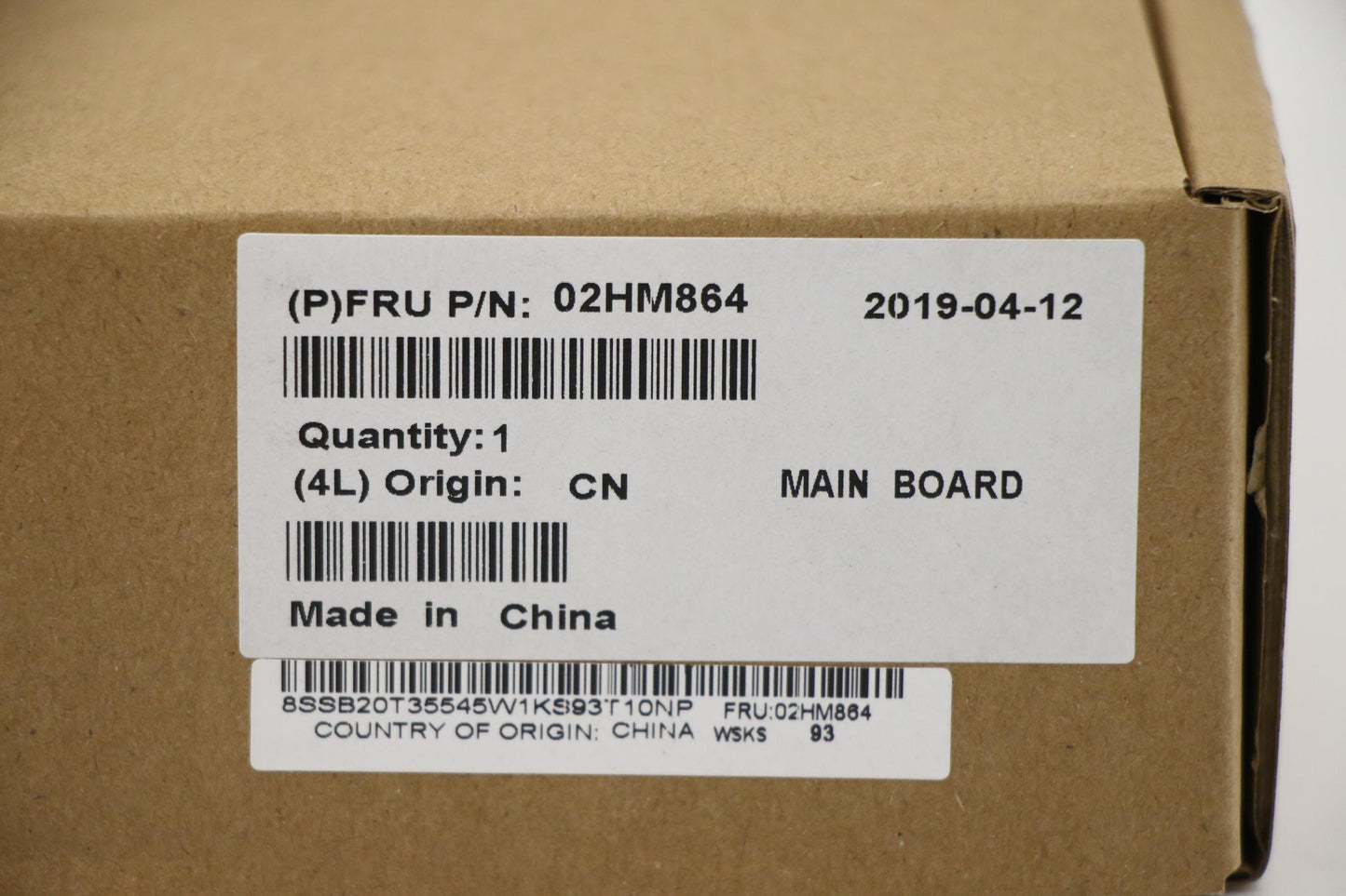 Lenovo Mb Win I5-8265U 8G Ftpm Lbb-1 - 02HM864
