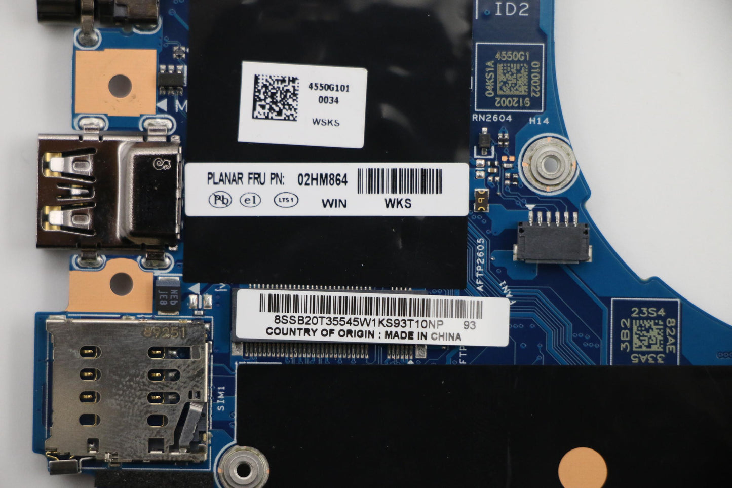 Lenovo Mb Win I5-8265U 8G Ftpm Lbb-1 - 02HM864