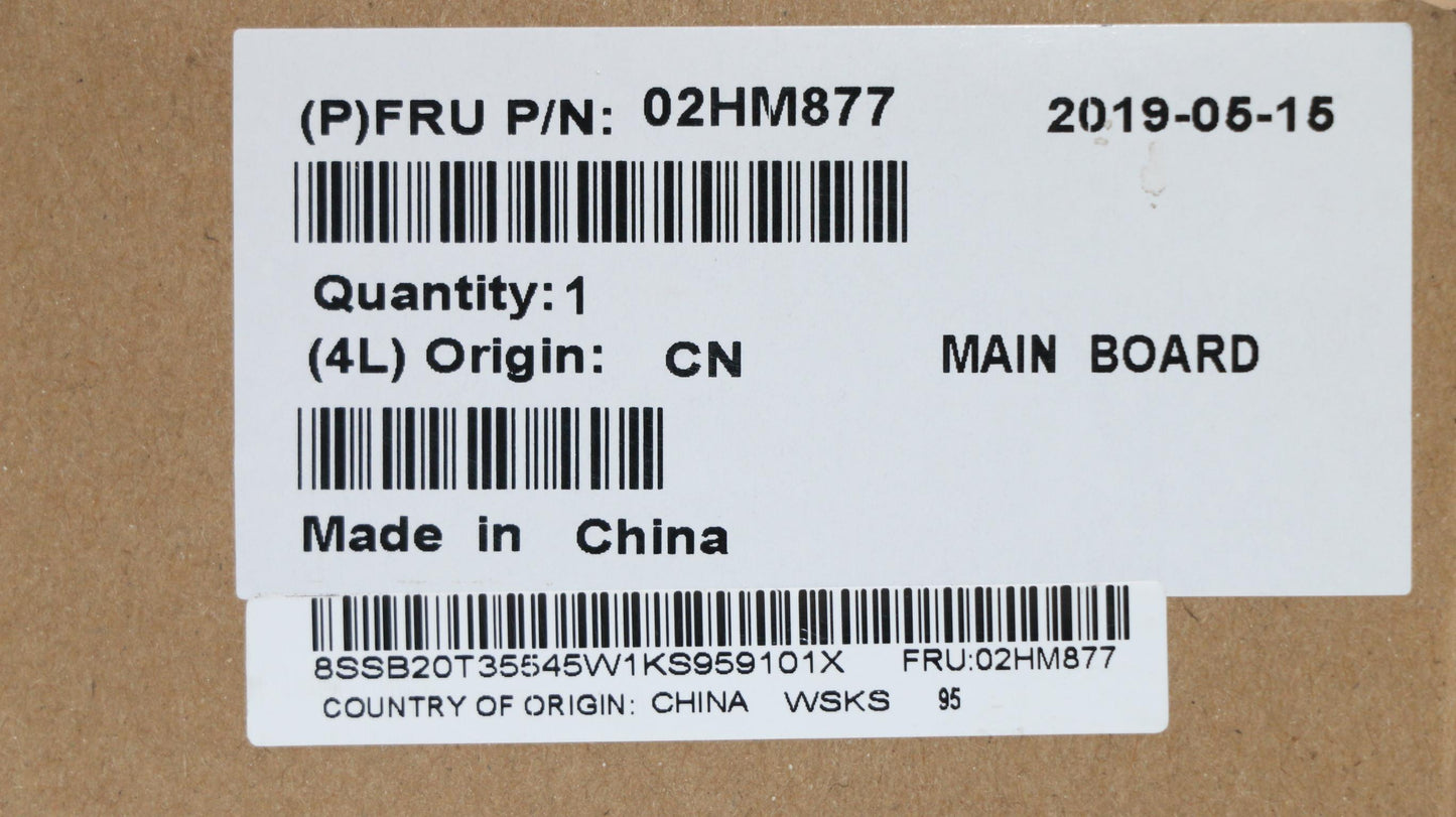 Lenovo Mb Win I5-8265U 8G Lbb-1 - 02HM877