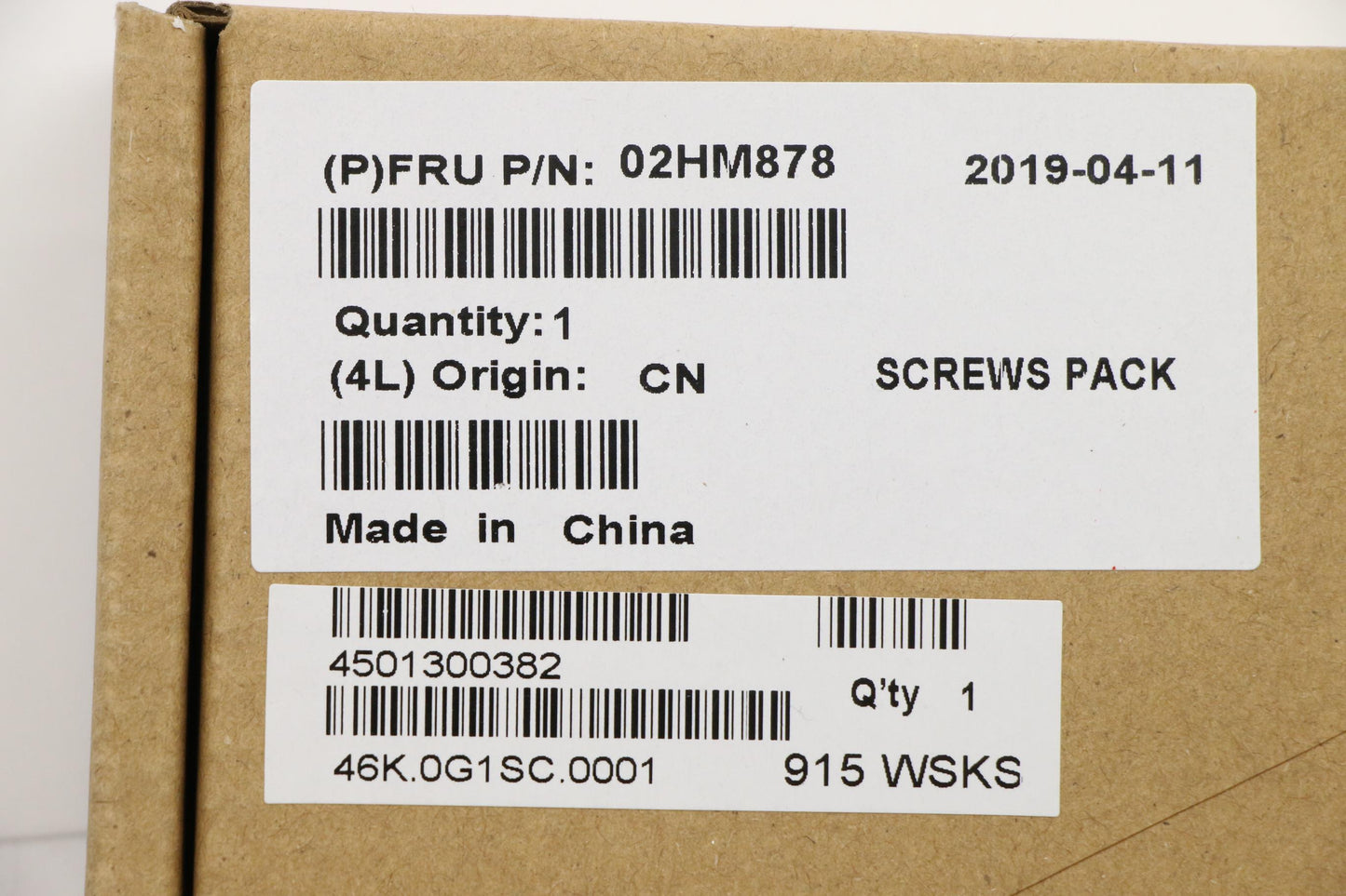 Lenovo Pack Screws Kit Lbb-1 - 02HM878