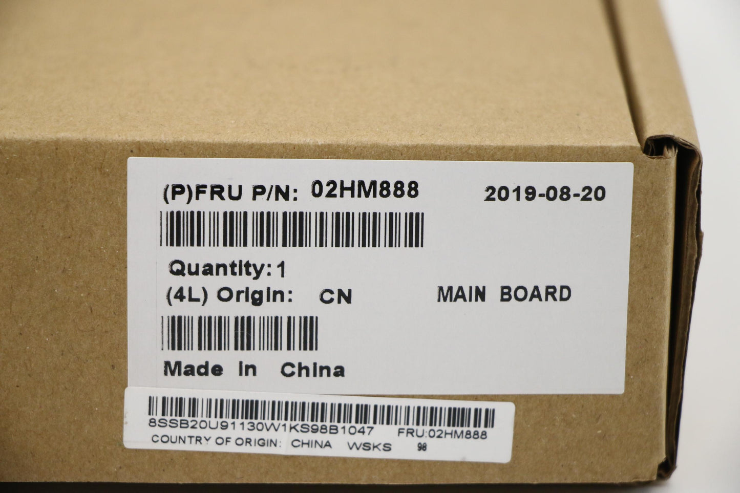 Lenovo Mb I5-9400H Vp Int630 Win Amt - 02HM888