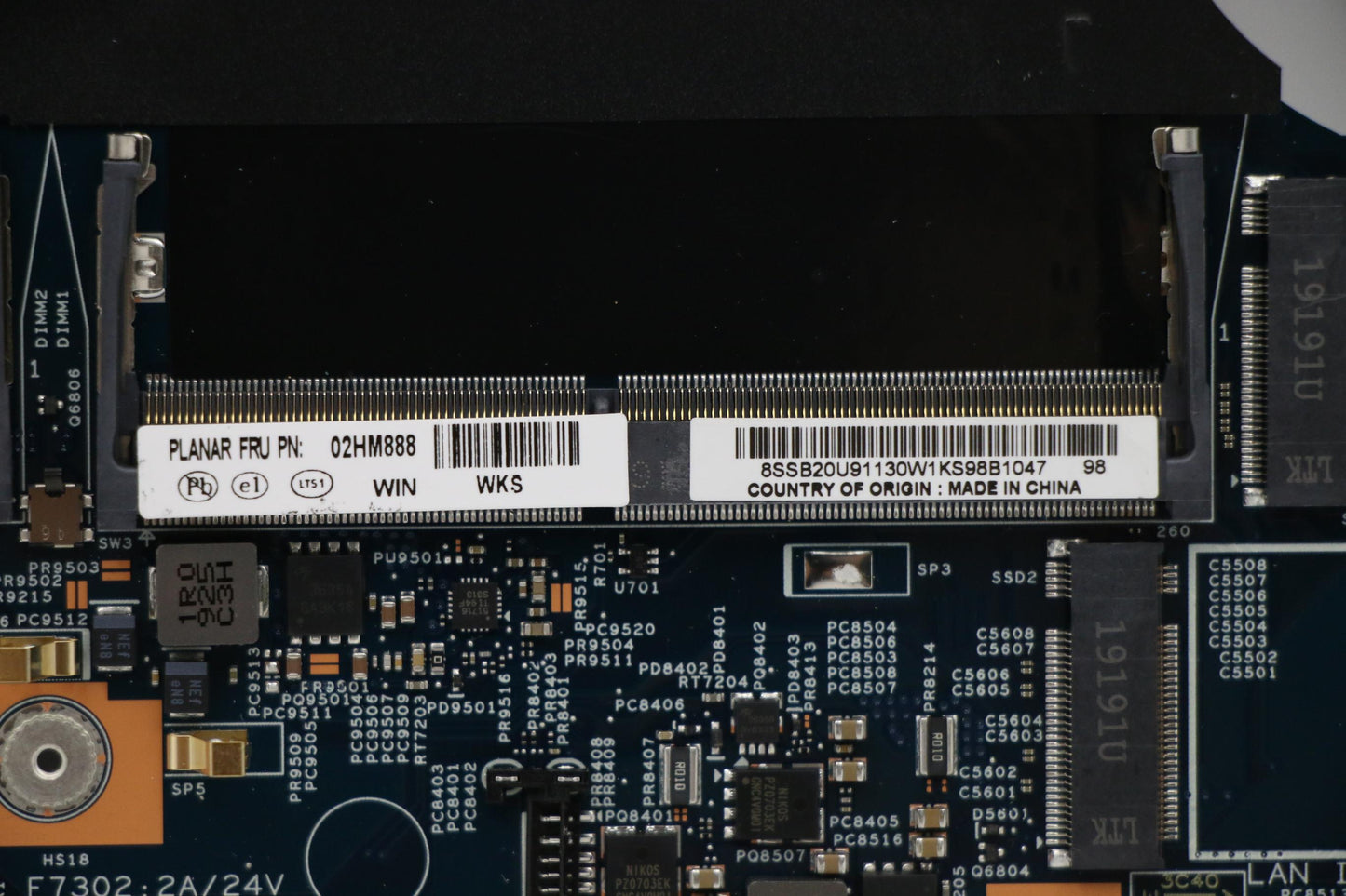 Lenovo Mb I5-9400H Vp Int630 Win Amt - 02HM888