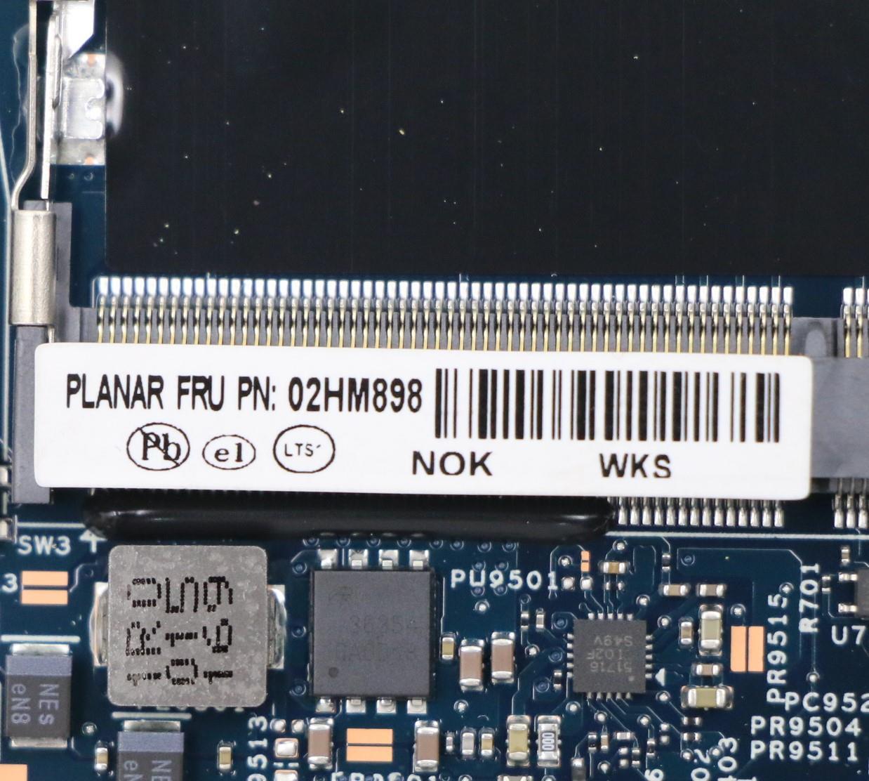 Lenovo Mb I7-9850H Vp Int630 Nok Amt - 02HM898