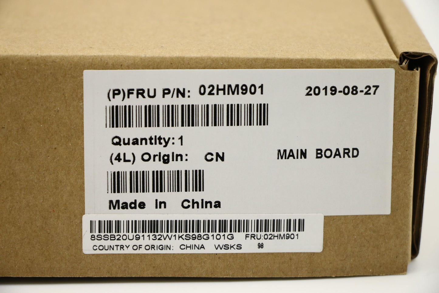 Lenovo Mb I7-9750H N19Pq1 Win Lpm-2 - 02HM901