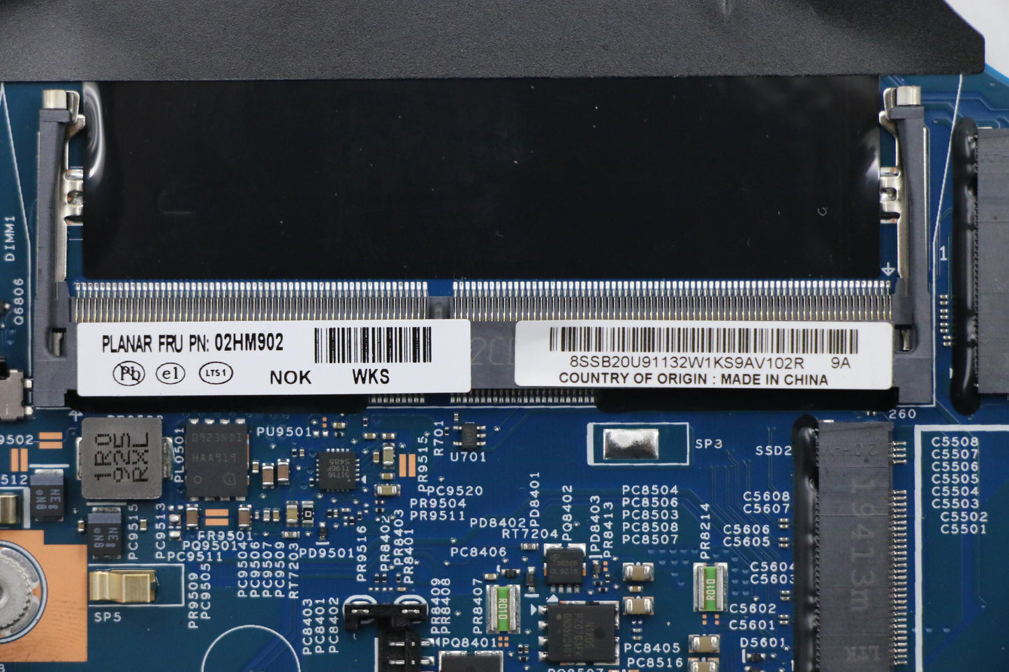 Lenovo Mb I7-9750H N19Pq1 Nok Dtpm Lp - 02HM902