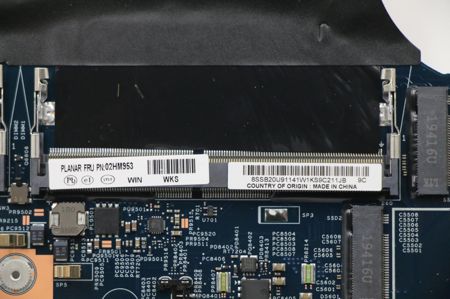 Lenovo Mb I7-9750H N18Pg0 Win Dtpm Lp - 02HM953