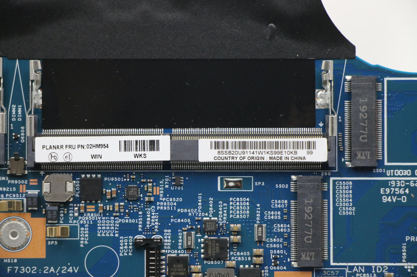 Lenovo Mb I7-9750H N18Pg0 Win Ftpm Lp - 02HM954