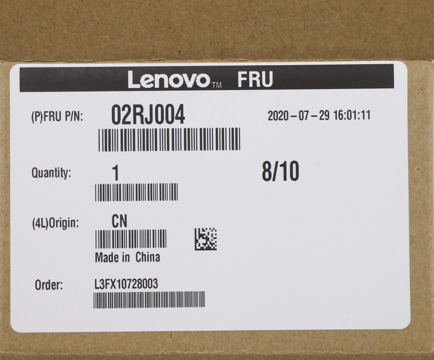 Lenovo Nvlink Bridge For Rtx 6000/80 - 02RJ004
