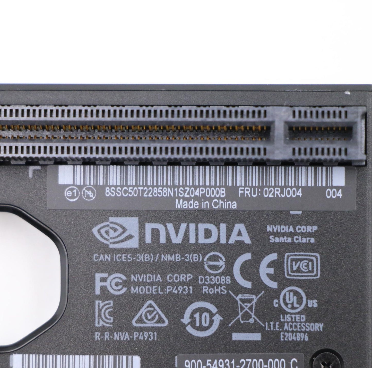 Lenovo Nvlink Bridge For Rtx 6000/80 - 02RJ004
