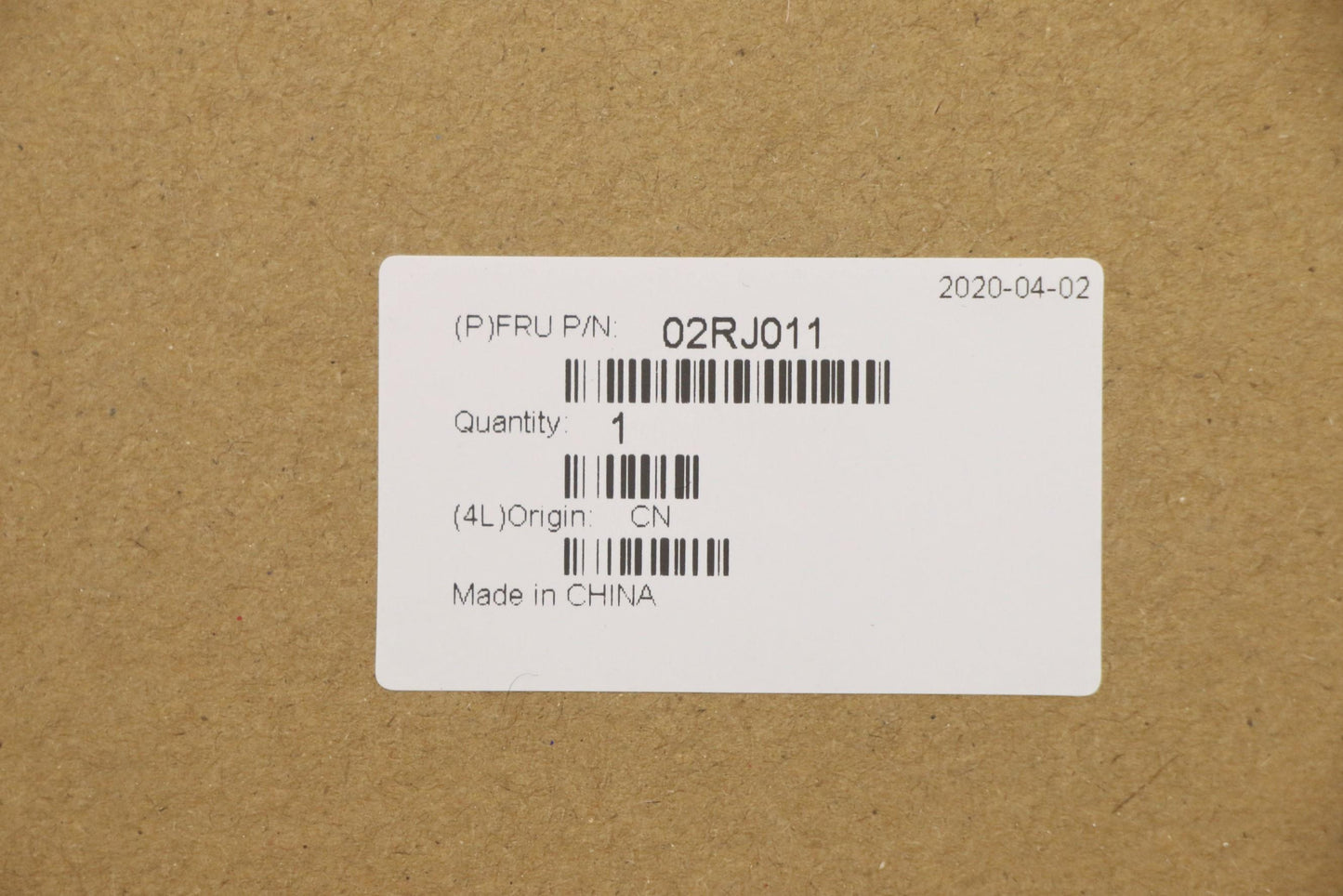 Lenovo Bird Motherboard No Dpk Dis - 02RJ011