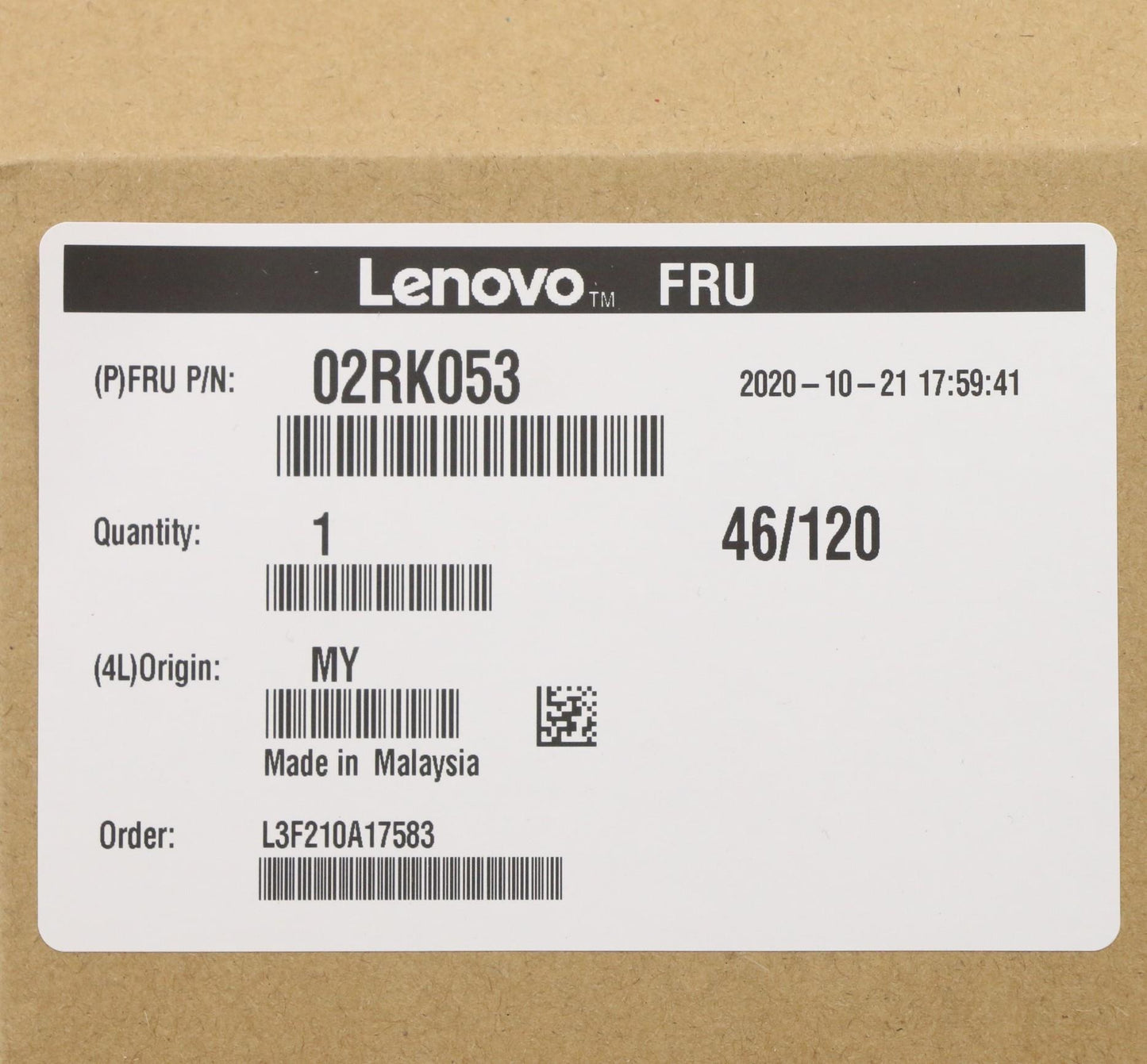 Lenovo Wd Sa530 2.5 512G Opal - 02RK053