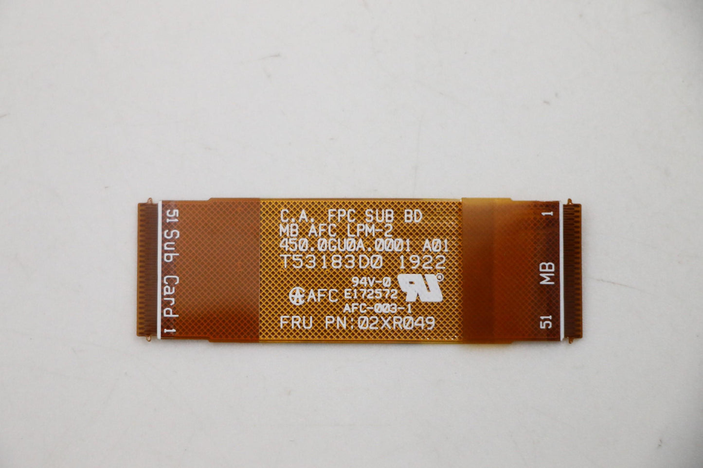 Lenovo C.A. Fpc Sub Bd Mb Career Lpm- - 02XR049