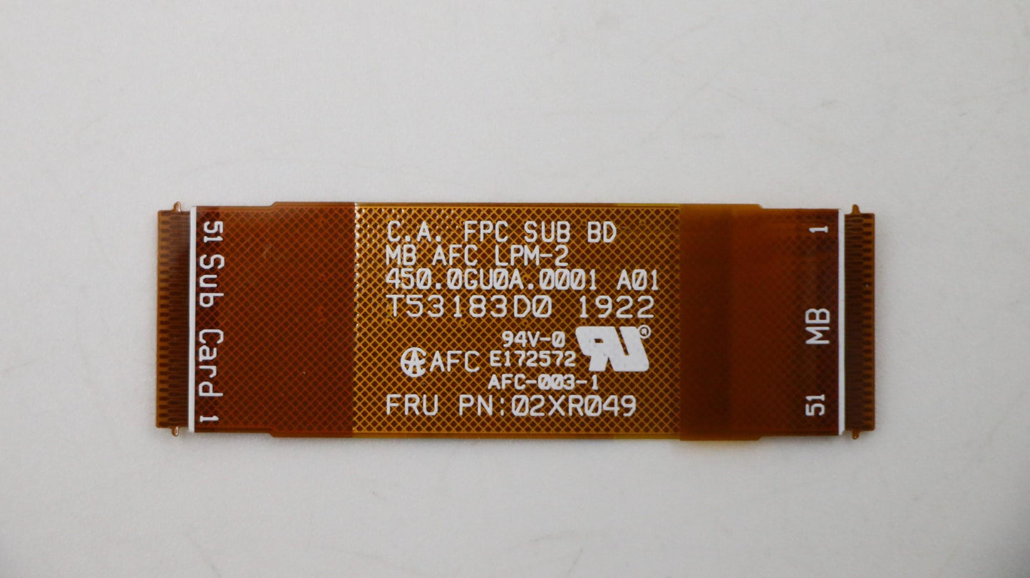 Lenovo C.A. Fpc Sub Bd Mb Career Lpm- - 02XR049