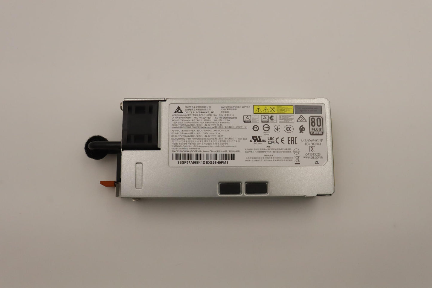 Lenovo 1100W Power Supply - 02YF634
