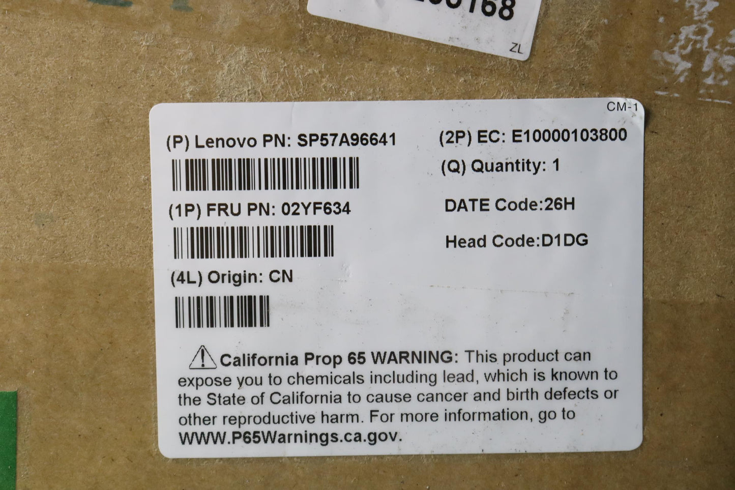 Lenovo 1100W Power Supply - 02YF634