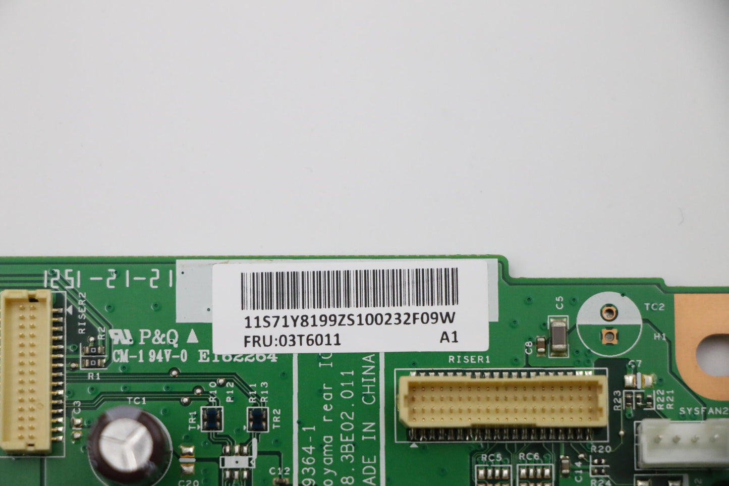Lenovo Board , Rear Io Board - 03T6011