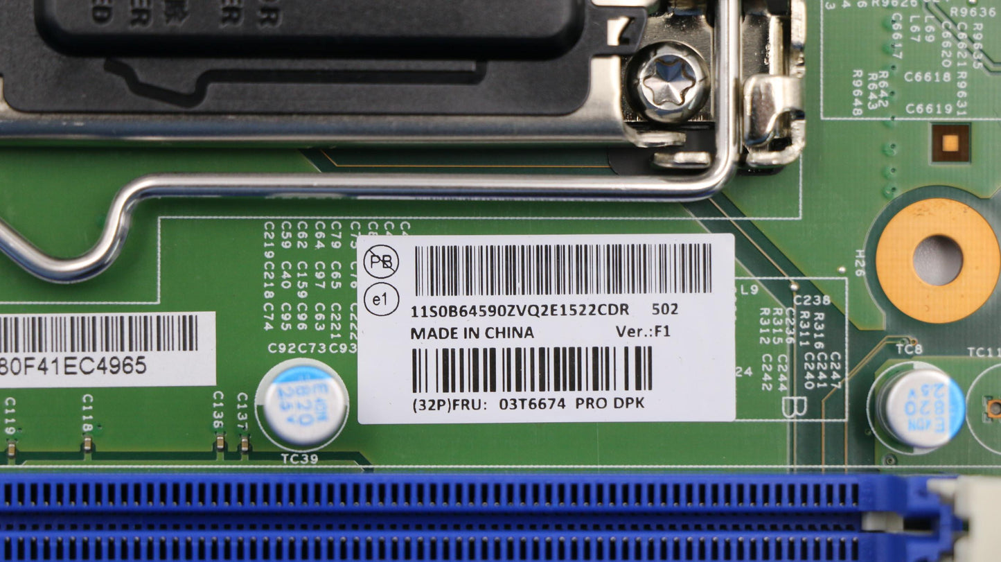 Lenovo Bdplanar Malacca Motherboard W - 03T6674