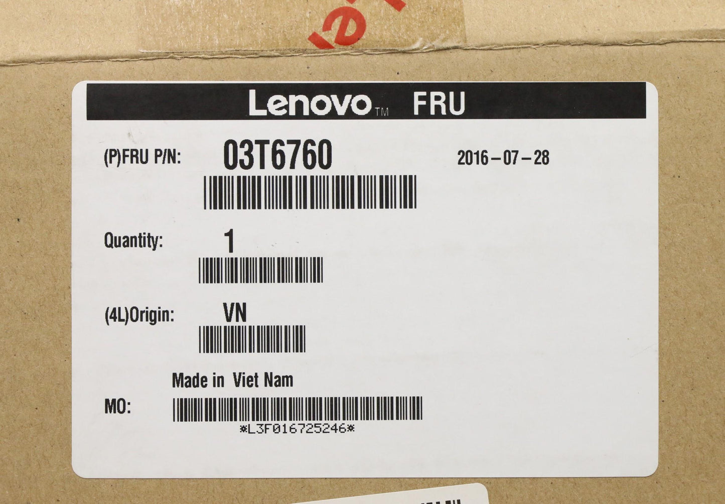 Lenovo 03T6760 Pu Processors