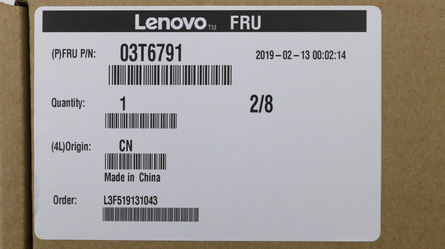 Lenovo 03T6791 Ci Cards Misc Internal