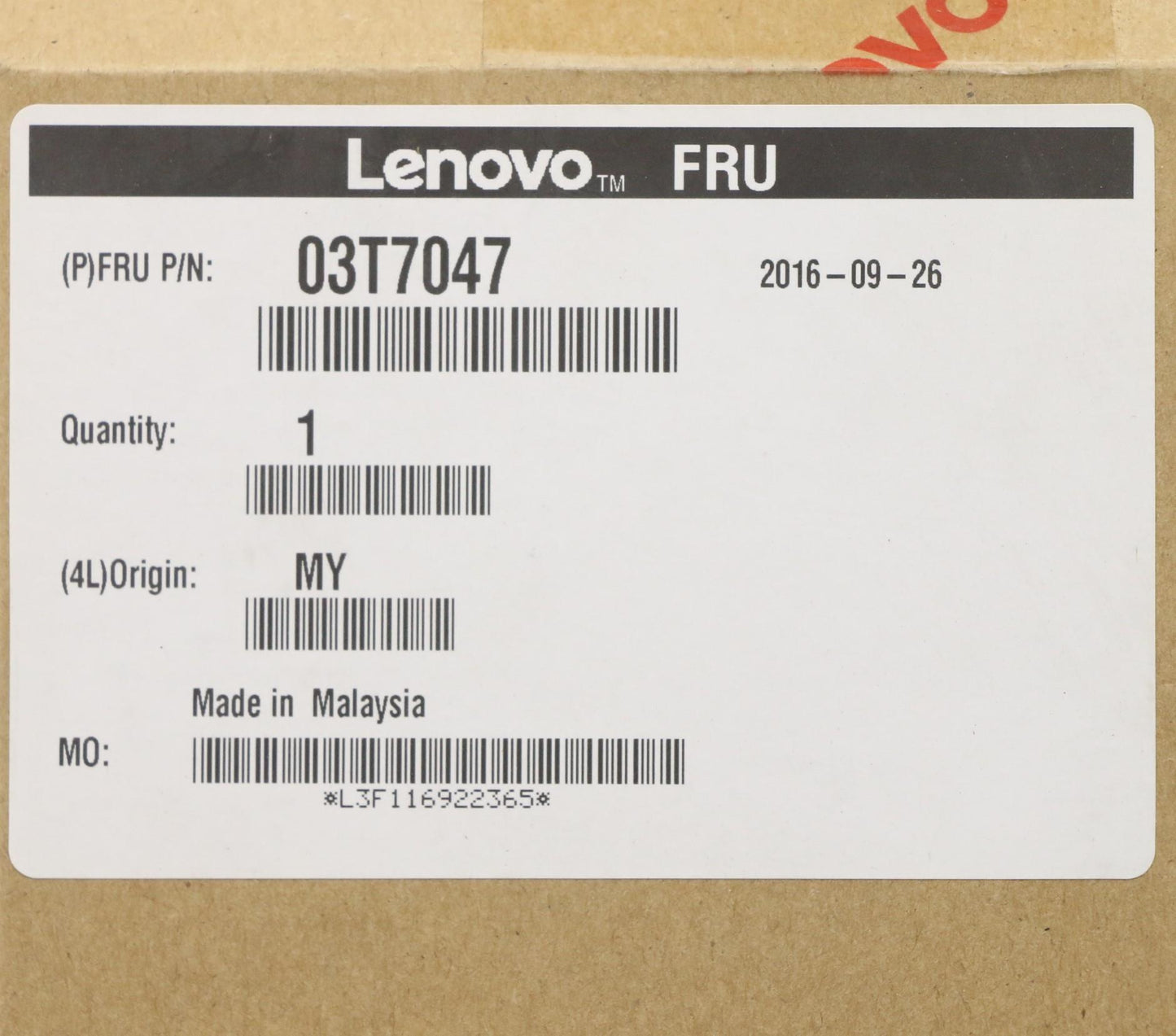 Lenovo Module Xeon E3-1240 - 03T7047