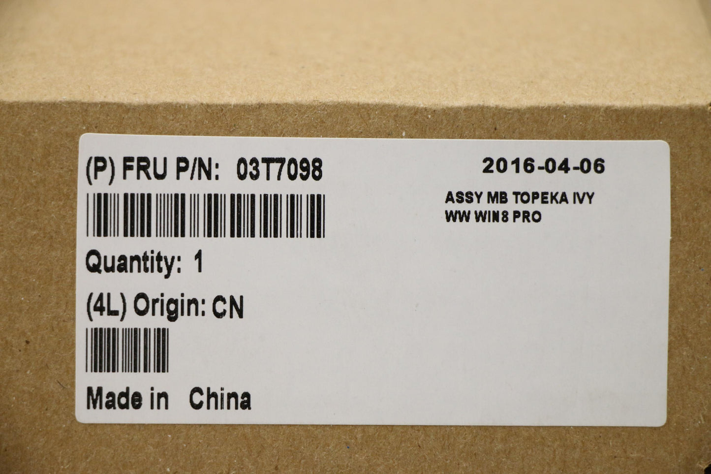 Lenovo Mb - 03T7098
