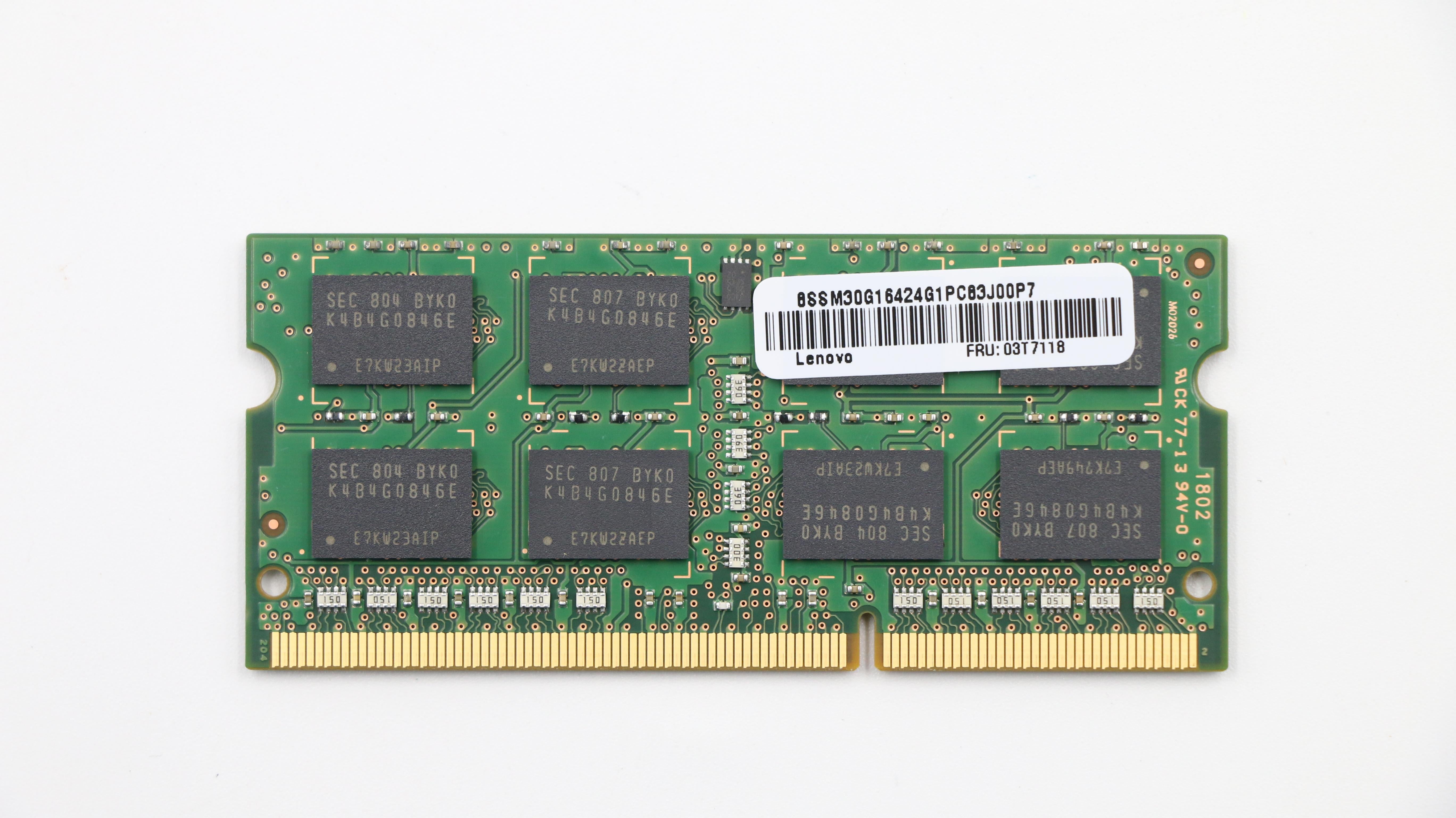 Lenovo 10E8S07B00 Thinkcentre M83 Desktop Memory Module– LenovoPart