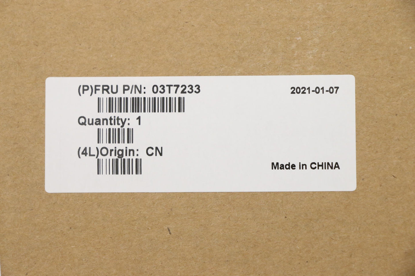 Lenovo Cards Misc Internal - 03T7233