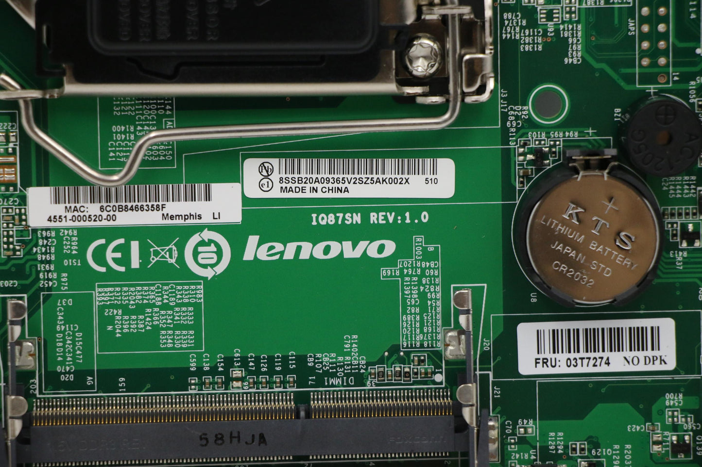 Lenovo 03T7274 Pl System Boards