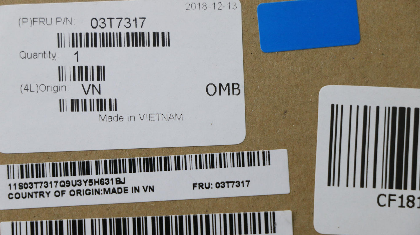 Lenovo Pu Processors - 03T7317