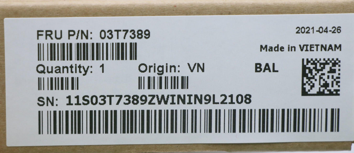 Lenovo Pu Processors - 03T7389