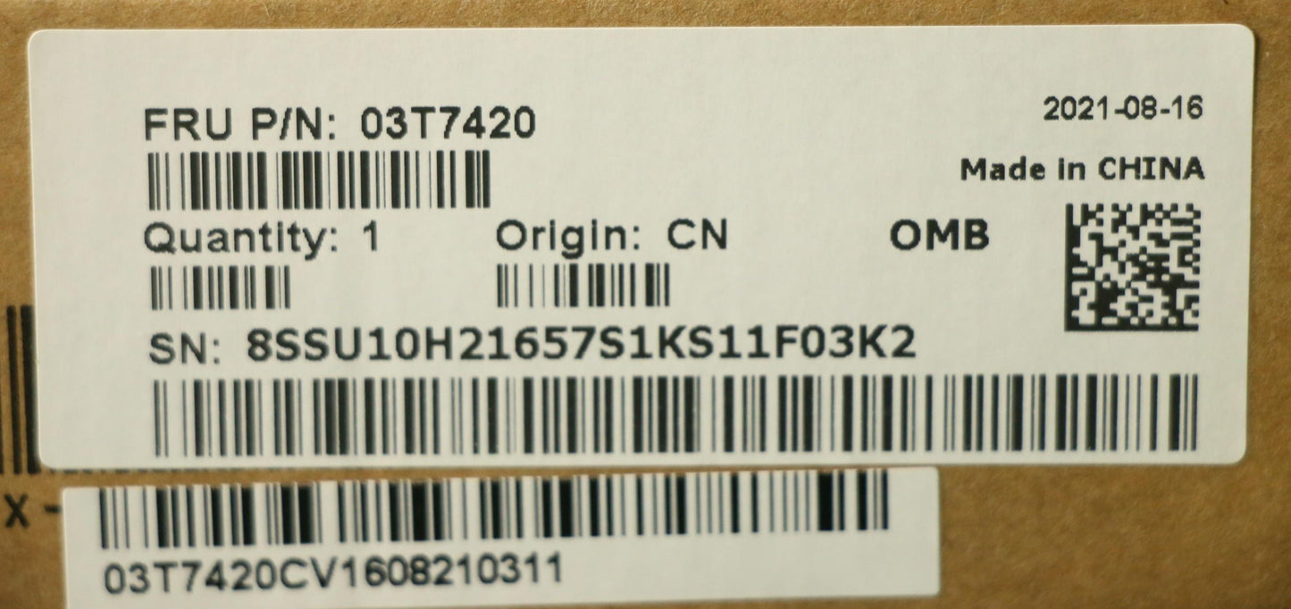 Lenovo Ci Cards Misc Internal - 03T7420