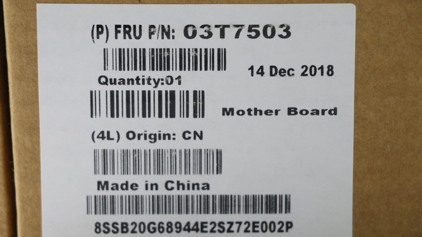 Lenovo Pl System Boards - 03T7503