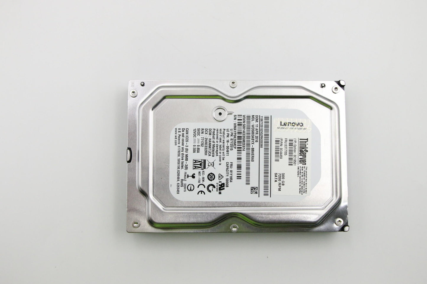 Lenovo Hd Hard Drives - 03T7705