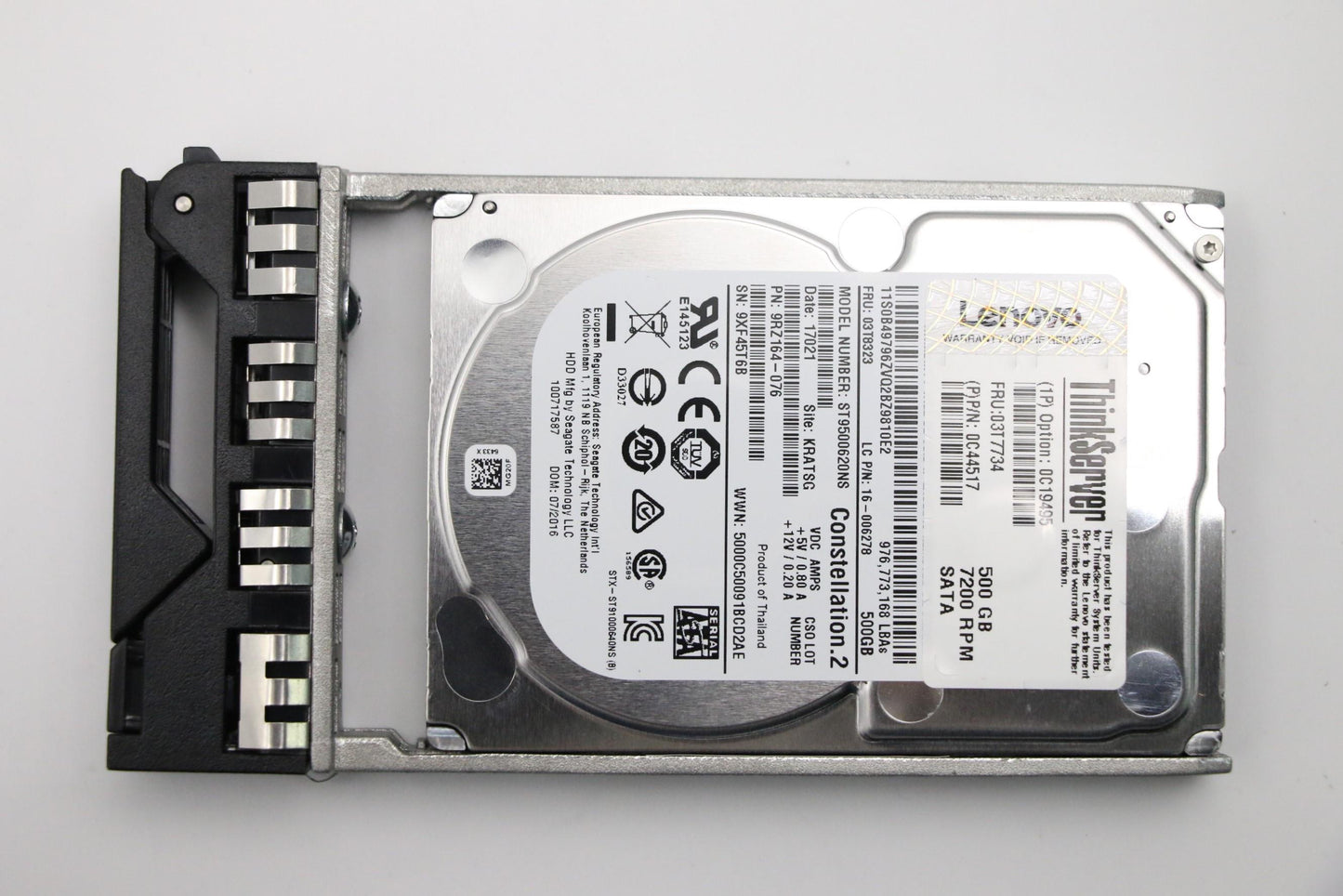 Lenovo Hd Hard Drives - 03T7734