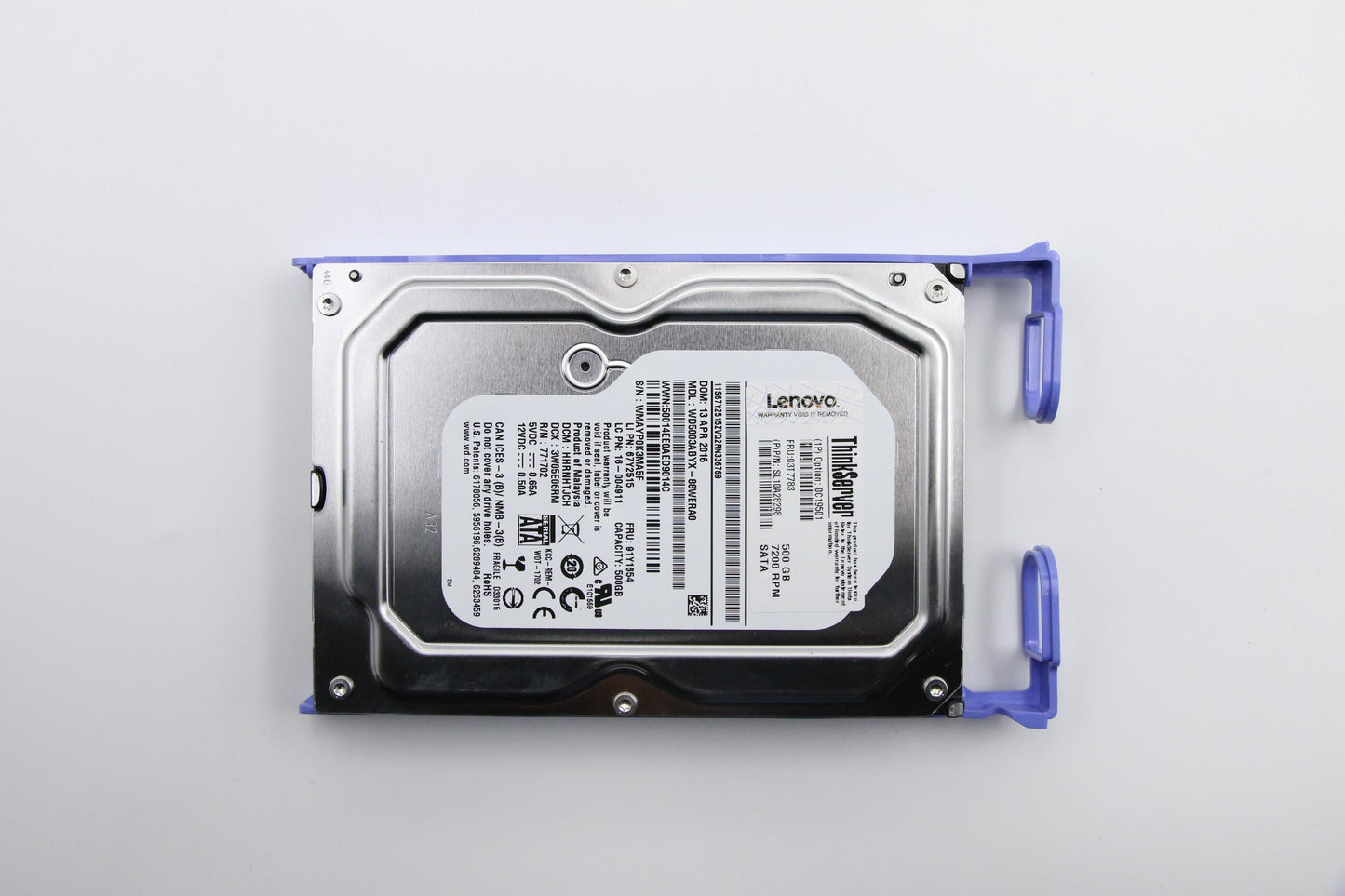 Lenovo Hd Hard Drives - 03T7783