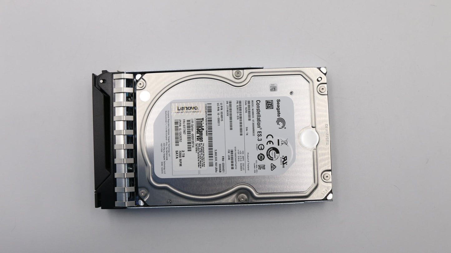 Lenovo Hd Hard Drives - 03T7867