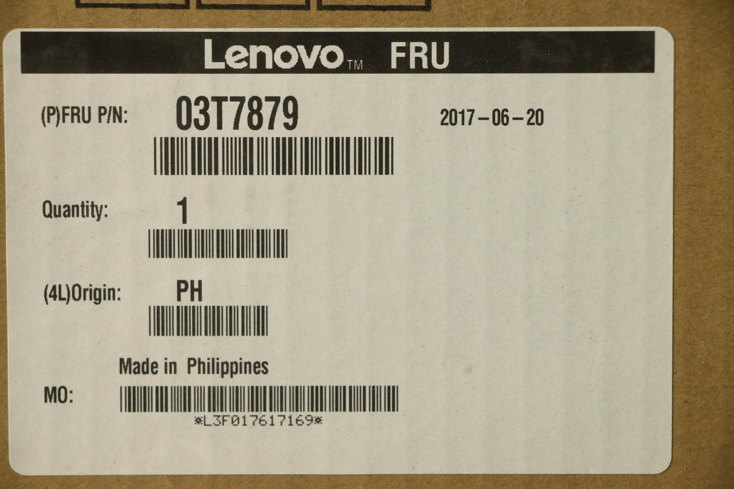 Lenovo Hh Hot Swap Hard Drive - 03T7879