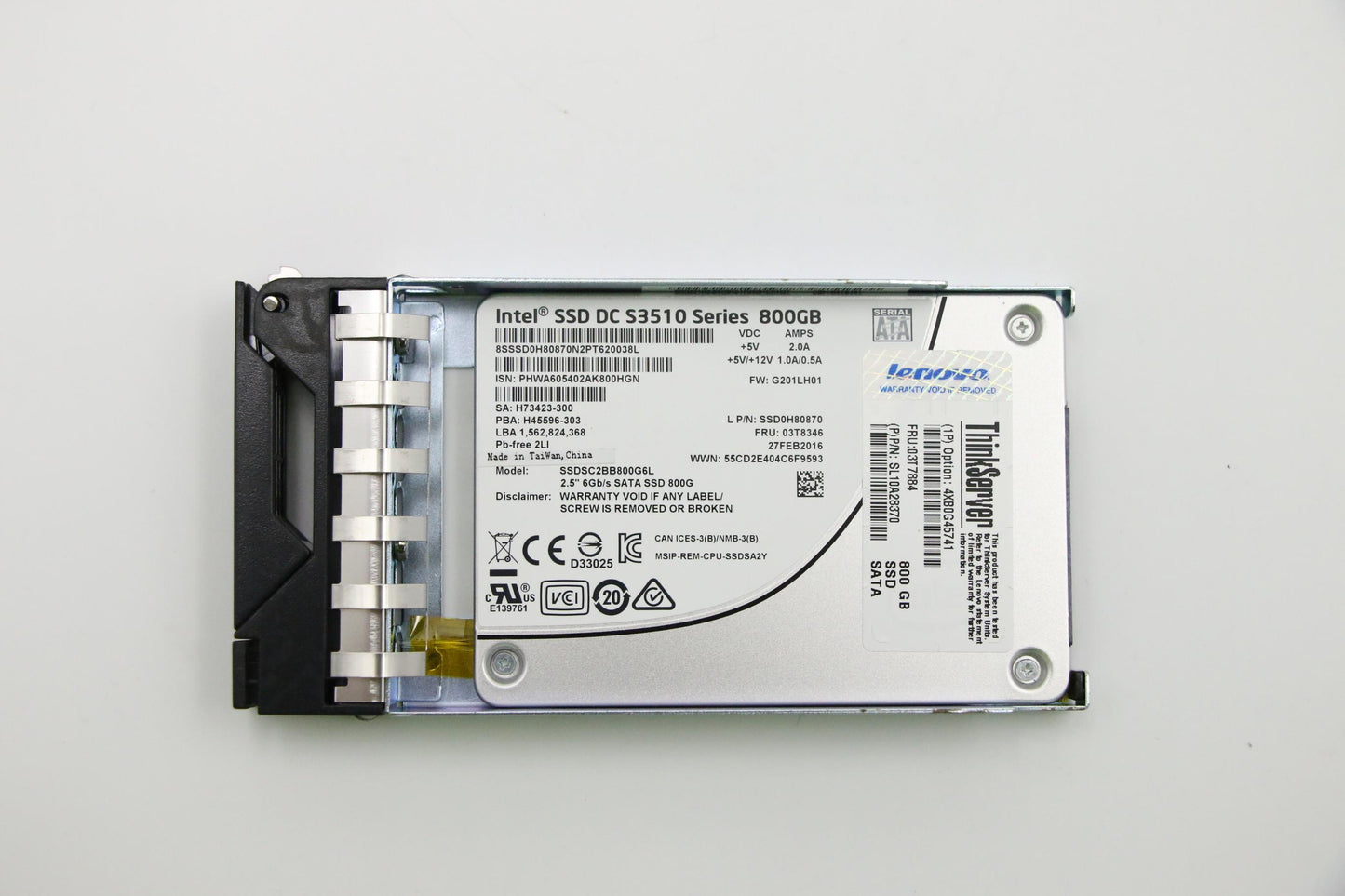 Lenovo Hh Hot Swap Hard Drive - 03T7884