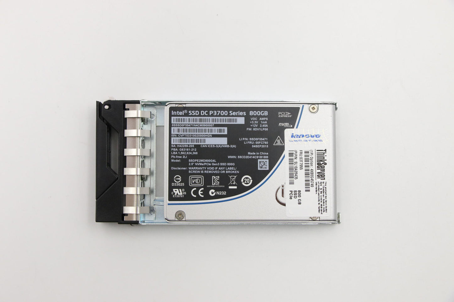 Lenovo Hh Hot Swap Hard Drive - 03T7955