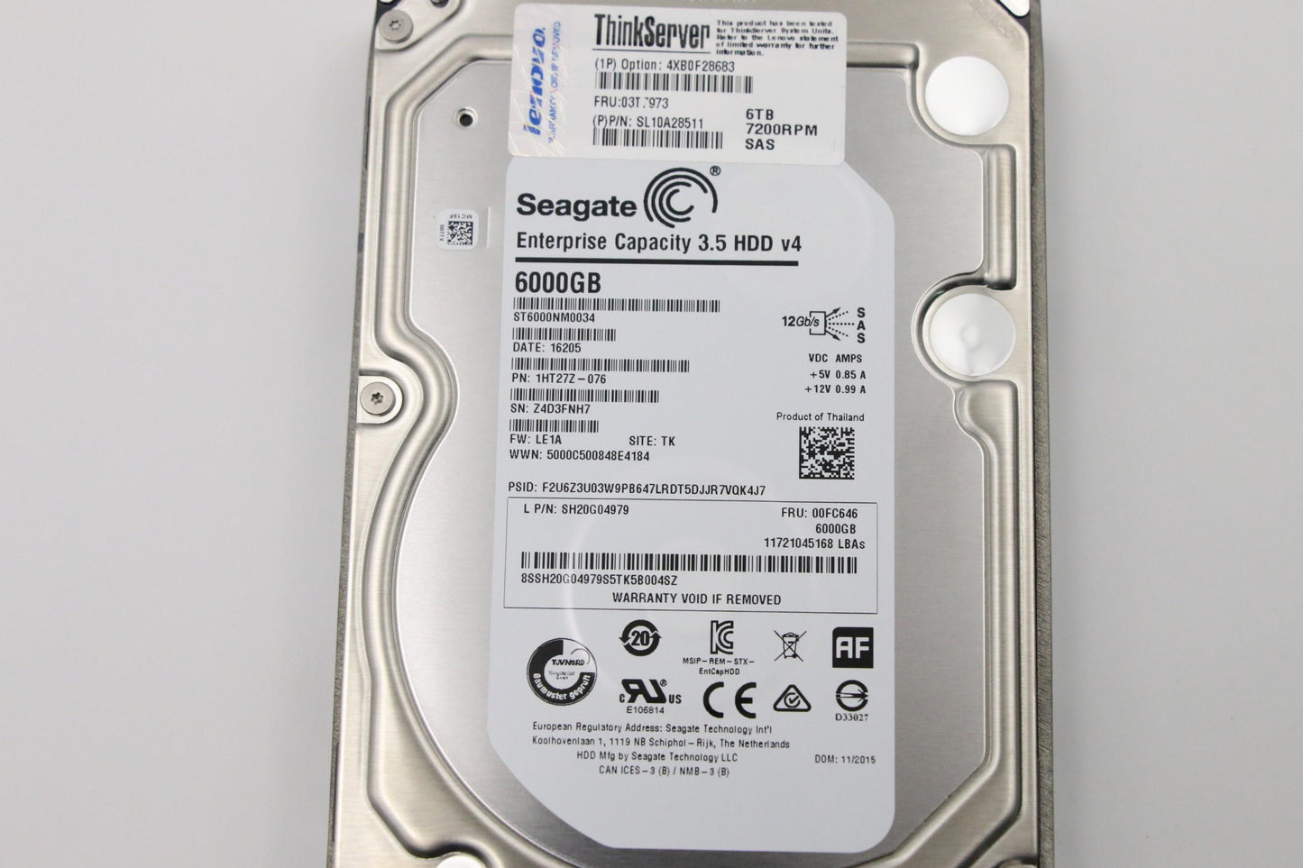 Lenovo Hd Hard Drives - 03T7973