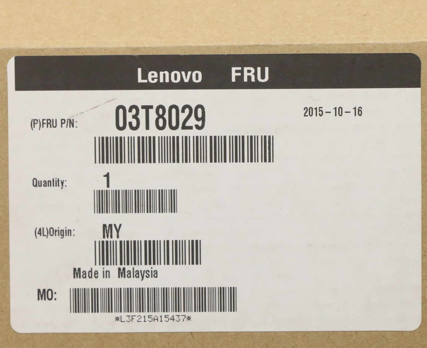 Lenovo Pu Processors - 03T8029