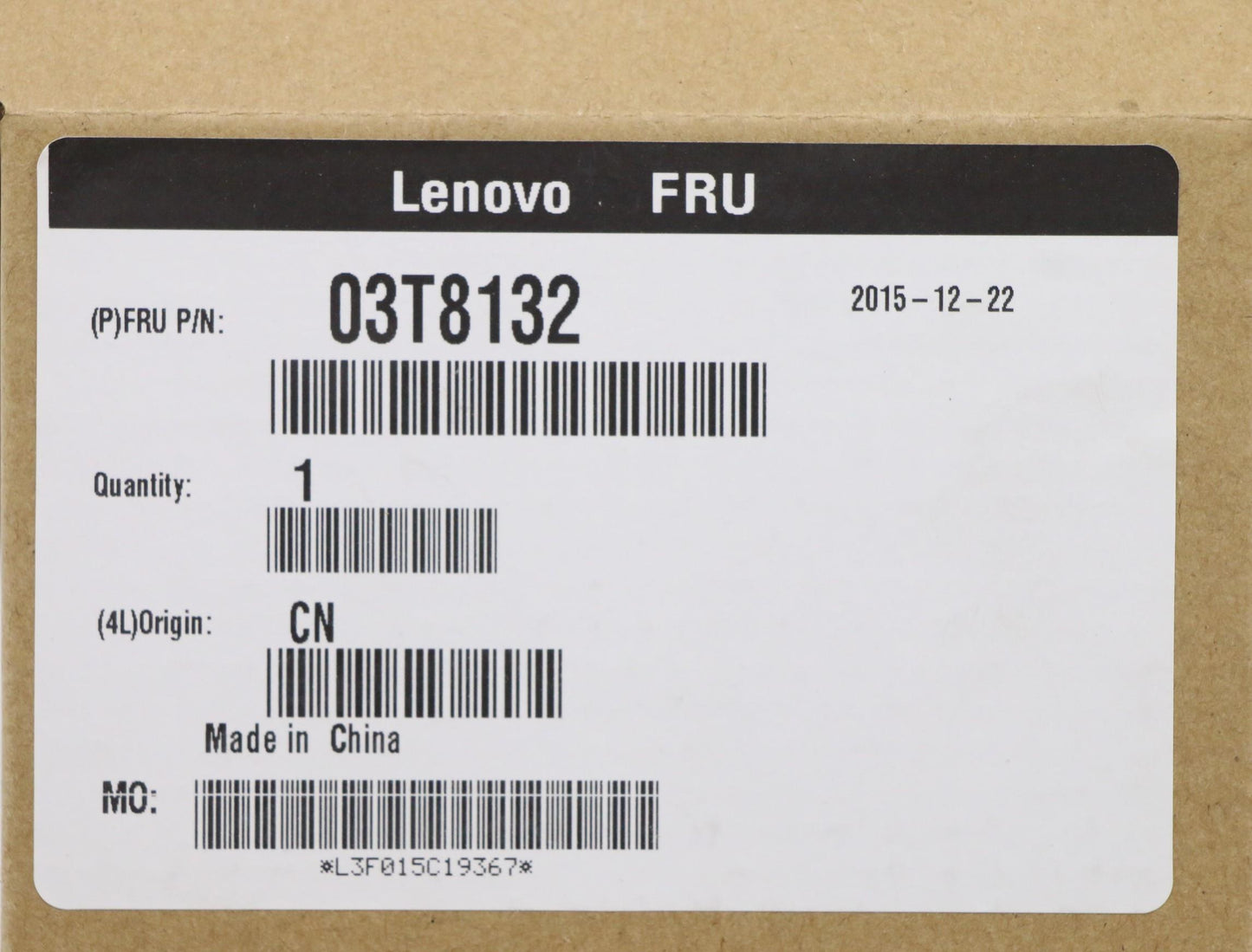 Lenovo Cc Cables External - 03T8132