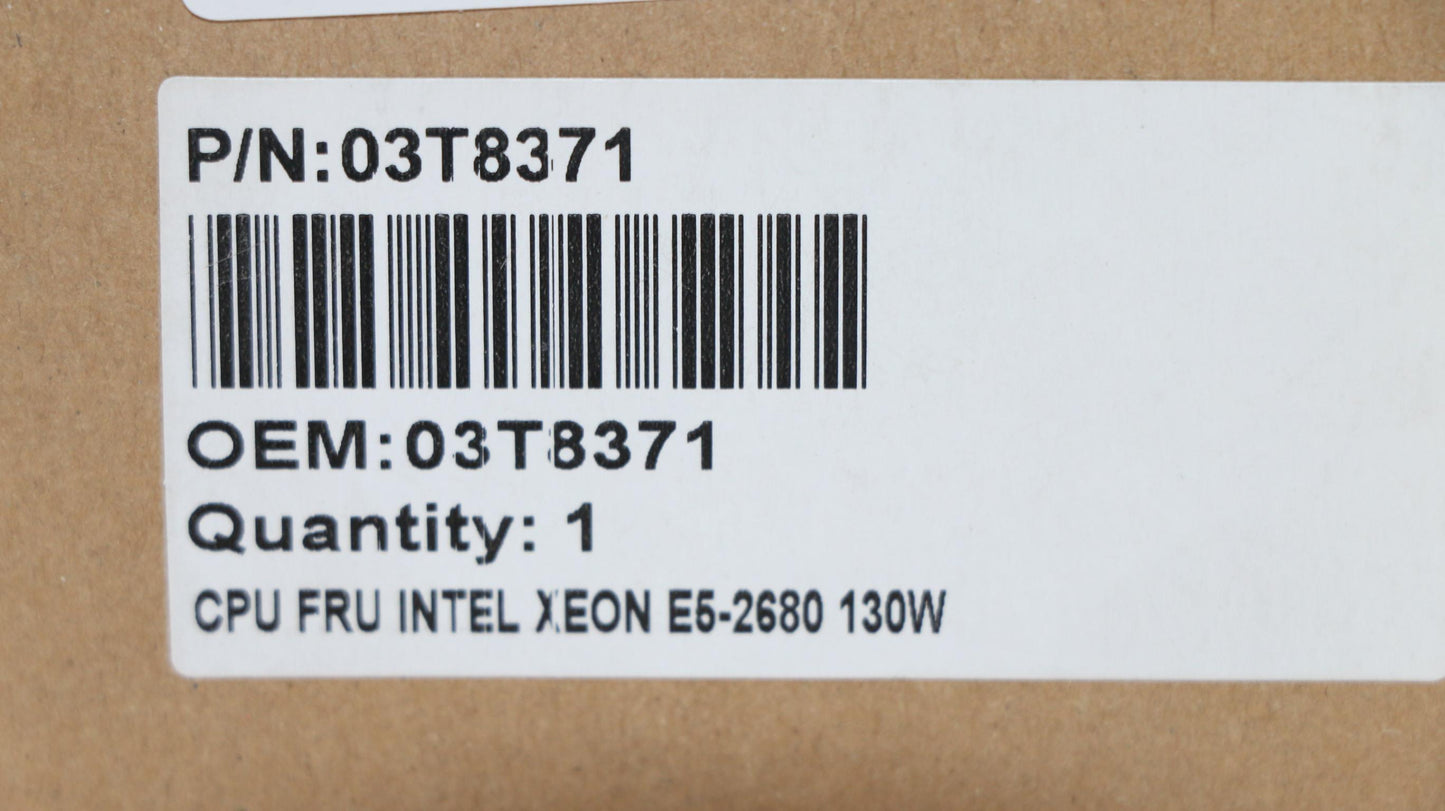 Lenovo Pu Processors - 03T8371