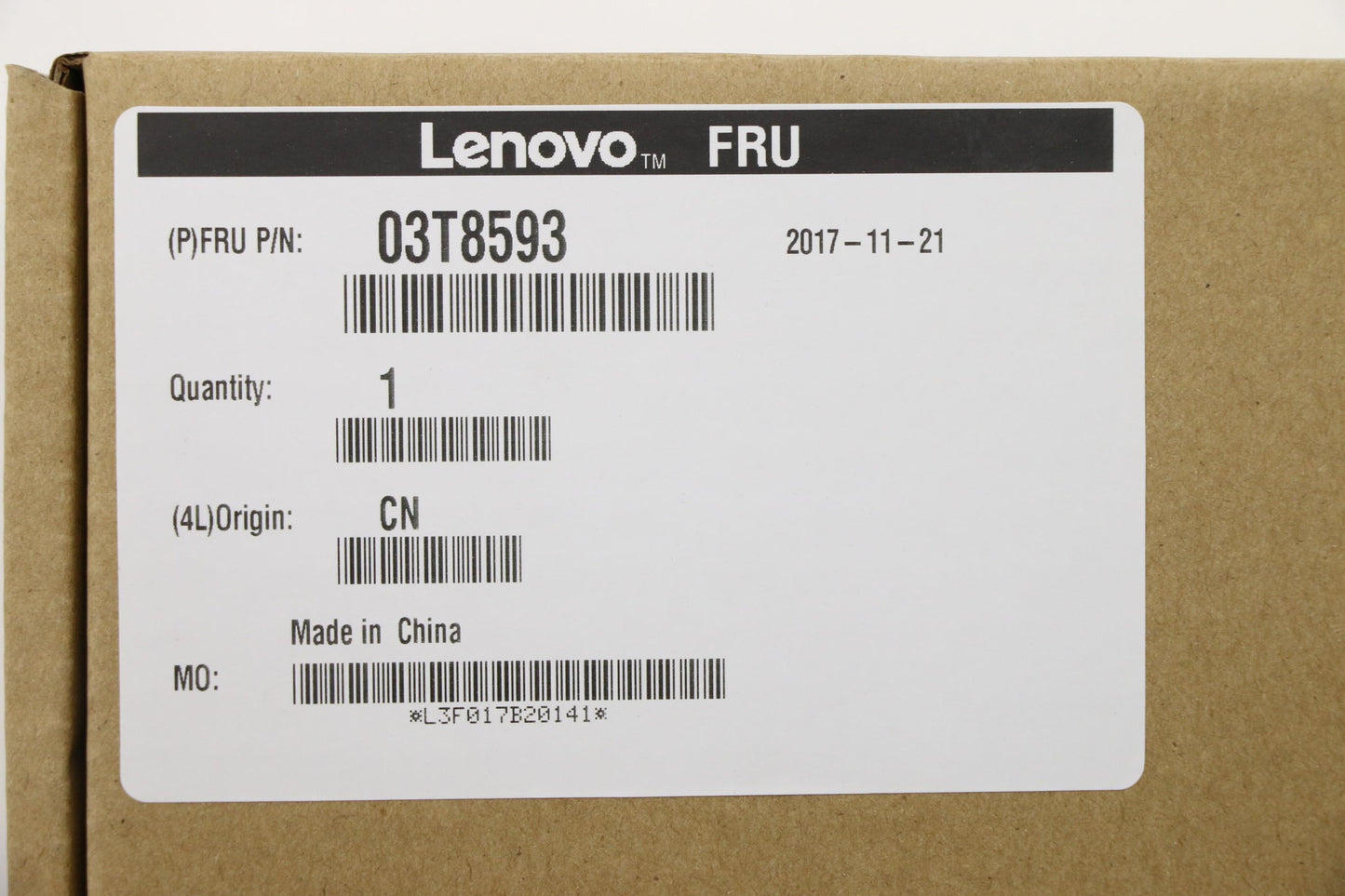 Lenovo Ci Cards Misc Internal - 03T8593