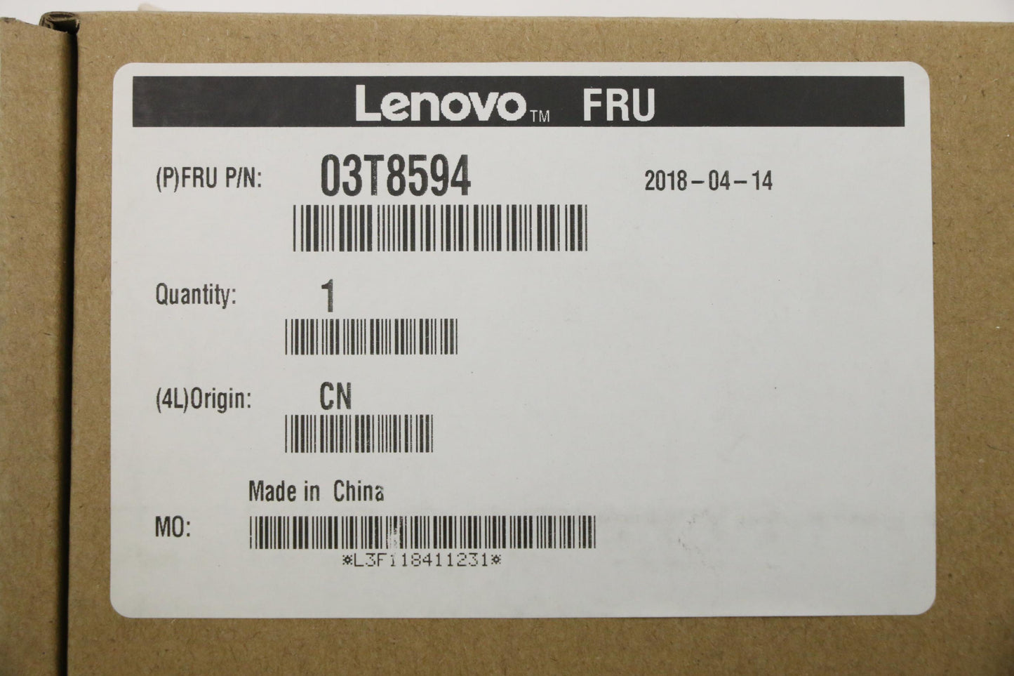 Lenovo Ci Cards Misc Internal - 03T8594