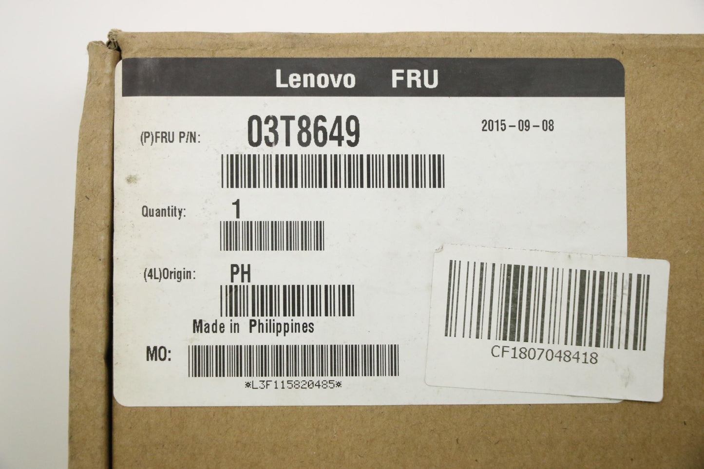 Lenovo Ci Cards Misc Internal - 03T8649