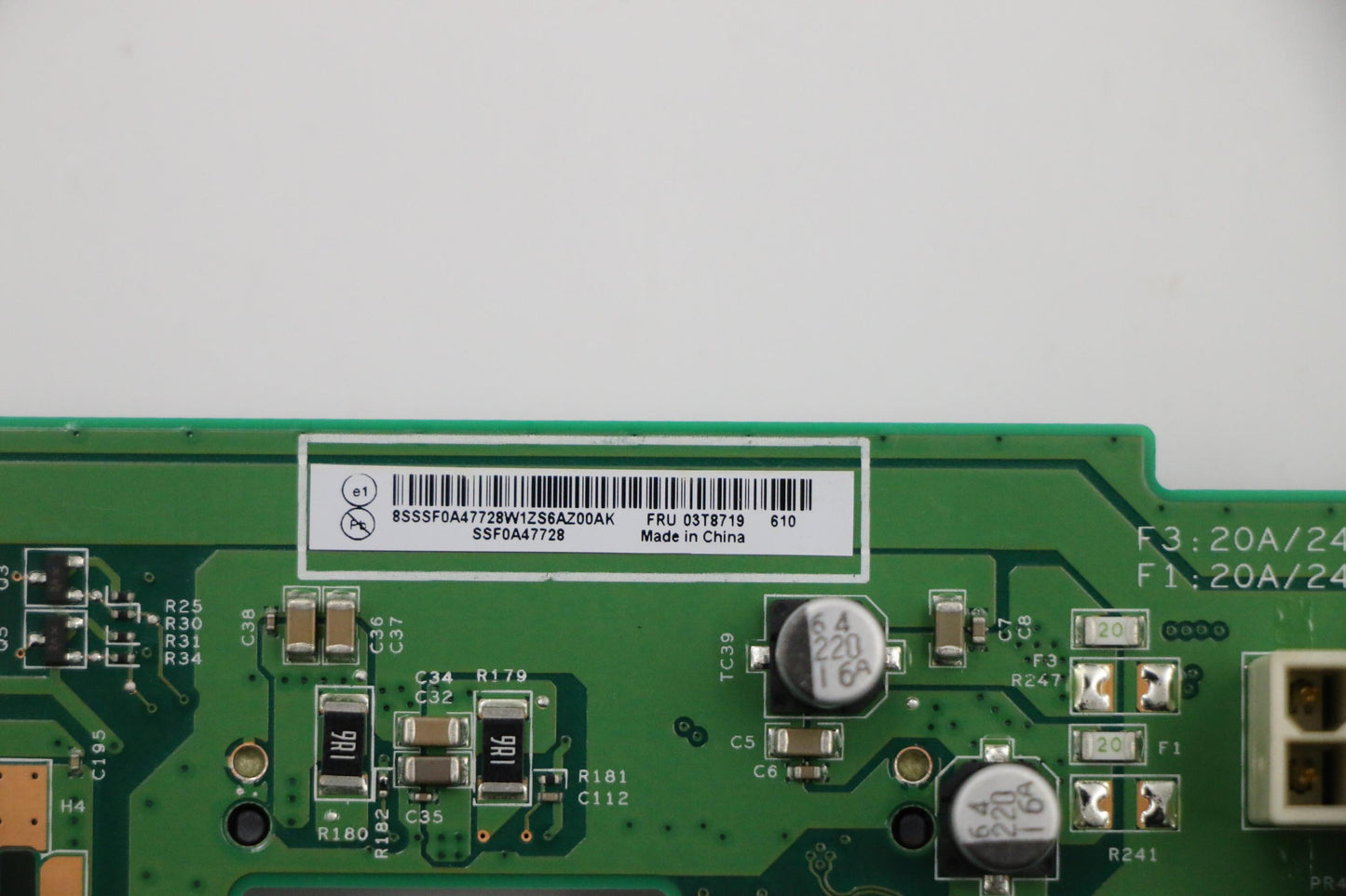 Lenovo Bp Backplane - 03T8719