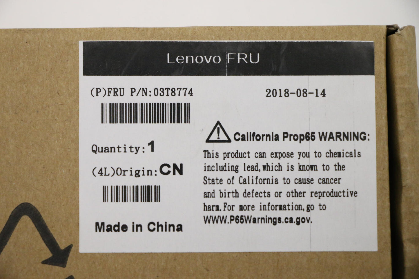 Lenovo Mn Misc Internal - 03T8774